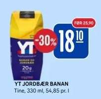 YT JORDBÆR BANAN