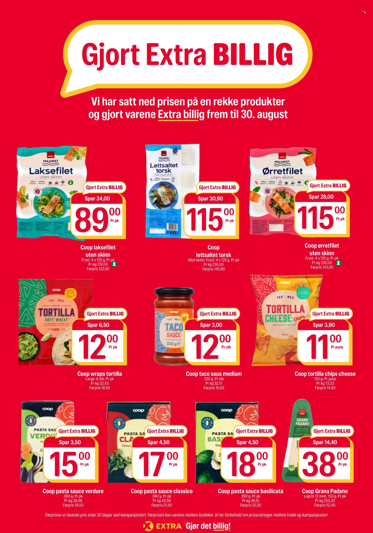Kundeavis Coop Extra - 24.8.2026 - 30.8.2026. Side 16