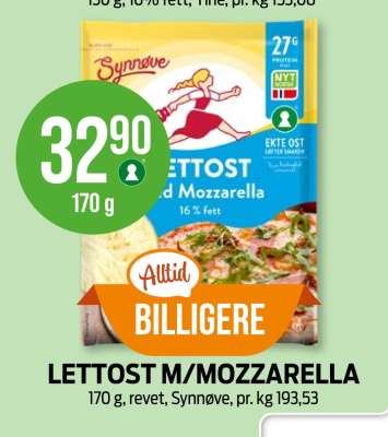 LETTOST M/MOZZARELLA