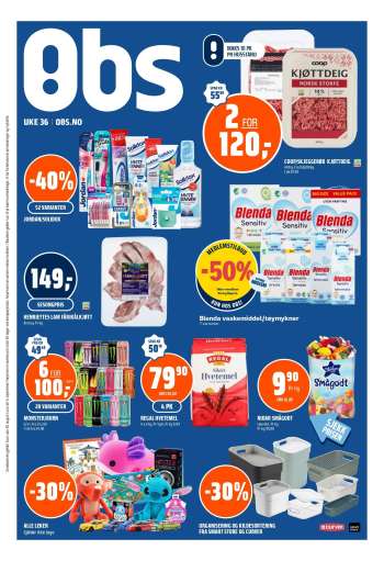 Kundeavis Coop Obs - 30.8.2026 - 5.9.2026.