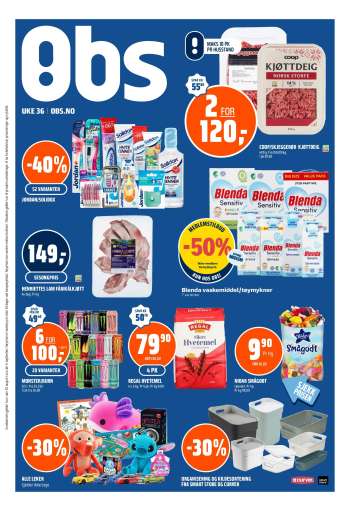 Kundeavis Coop Obs - 30.8.2026 - 5.9.2026.