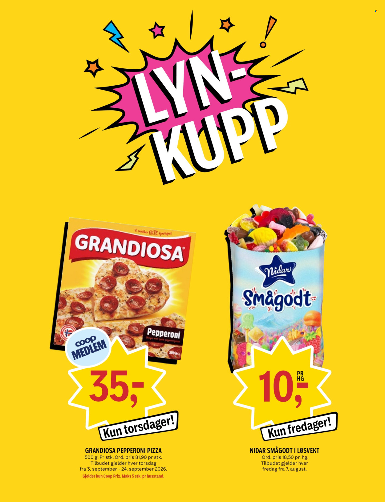 Kundeavis Coop Prix - 31.8.2026 - 6.9.2026. Side 15