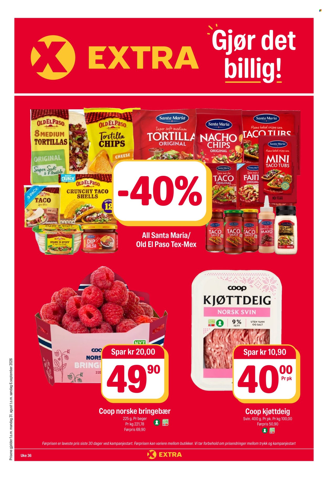 Kundeavis Coop Extra - 31.8.2026 - 6.9.2026. Side 3