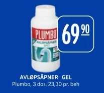 AVLØPSÅPNER GEL