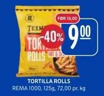 TORTILLA ROLLS
