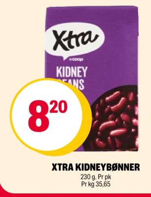 XTRA KIDNEYBØNNER