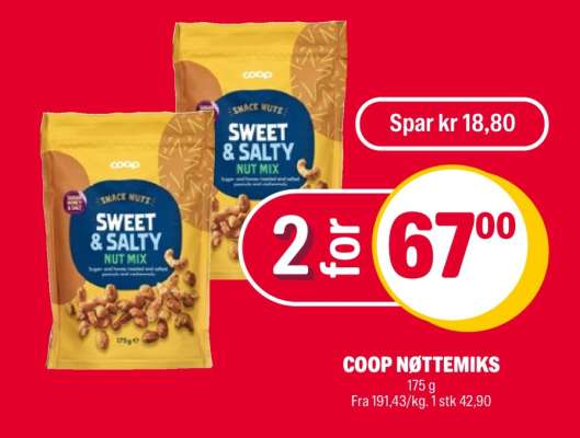 COOP NØTTEMIKS