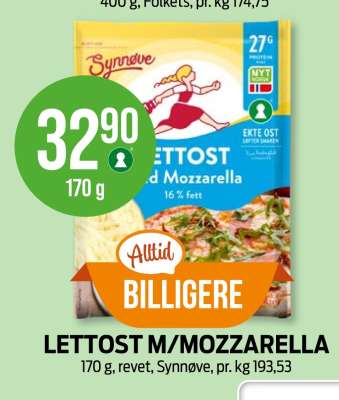 LETTOST M/MOZZARELLA