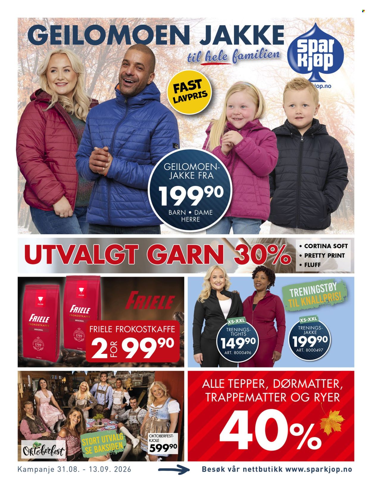 Kundeavis Sparkjøp - 31.8.2026 - 13.9.2026. Side 1
