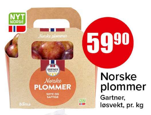 Norske plommer