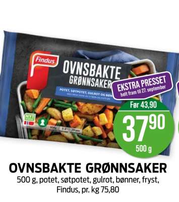 OVNSBAKTE GRØNNSAKER