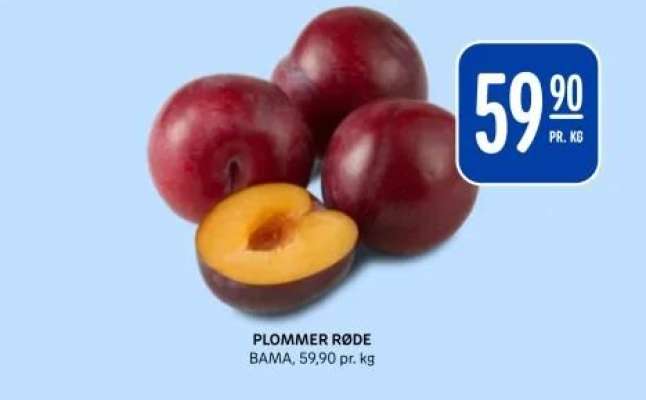 PLOMMER RØDE