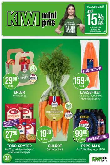Kundeavis KIWI - 14.9.2026 - 20.9.2026.