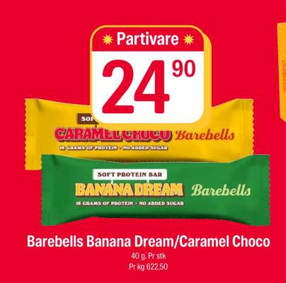 Barebells Banana Dream/Caramel Choco