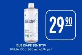 DUSJSÅPE SENSITIV