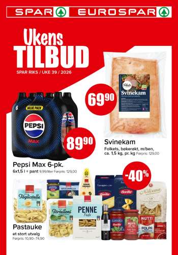 Kundeavis SPAR - 21.9.2026 - 27.9.2026.