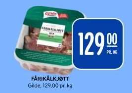 FÅRIKÅLKJØTT