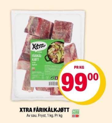 XTRA FÅRIKÅLKJØTT