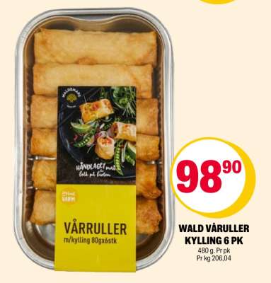 WALD VÅRULLER KYLLING 6 PK