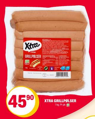 XTRA GRILLPØLSER