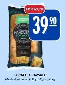 FOCACCIA HAVSALT