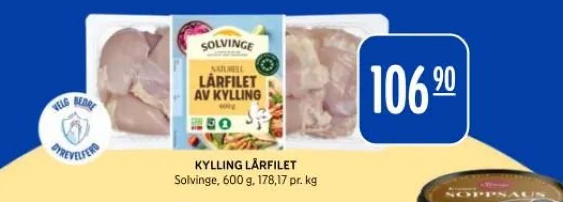 KYLLING LÅRFILET