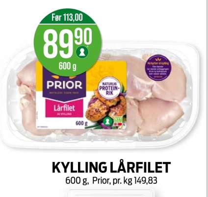 KYLLING LÅRFILET