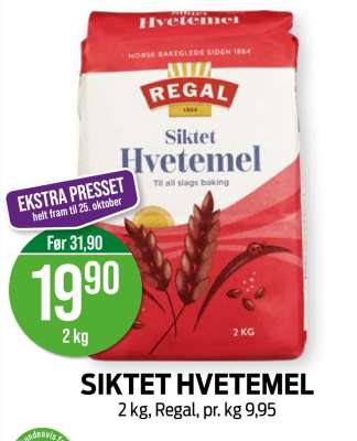 SIKTET HVETEMEL
