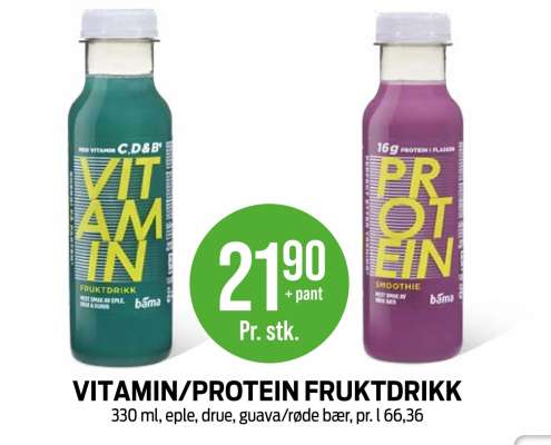 VITAMIN/PROTEIN FRUKTDRIKK
