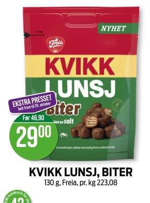 KVIKK LUNSJ BITER