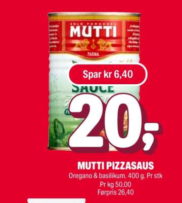 MUTTI PIZZASAUS