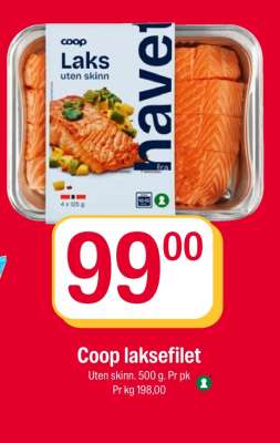 Coop laksefilet