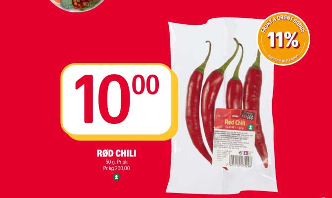 Rød chili