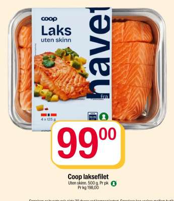 Coop laksefilet