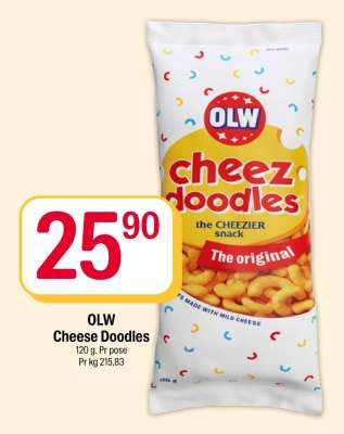 OLW CHEESE DOODLES