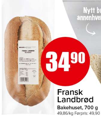 Fransk Landbrød