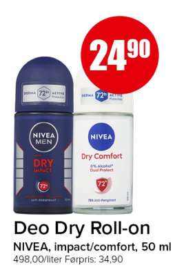 Deo Dry Roll-on
