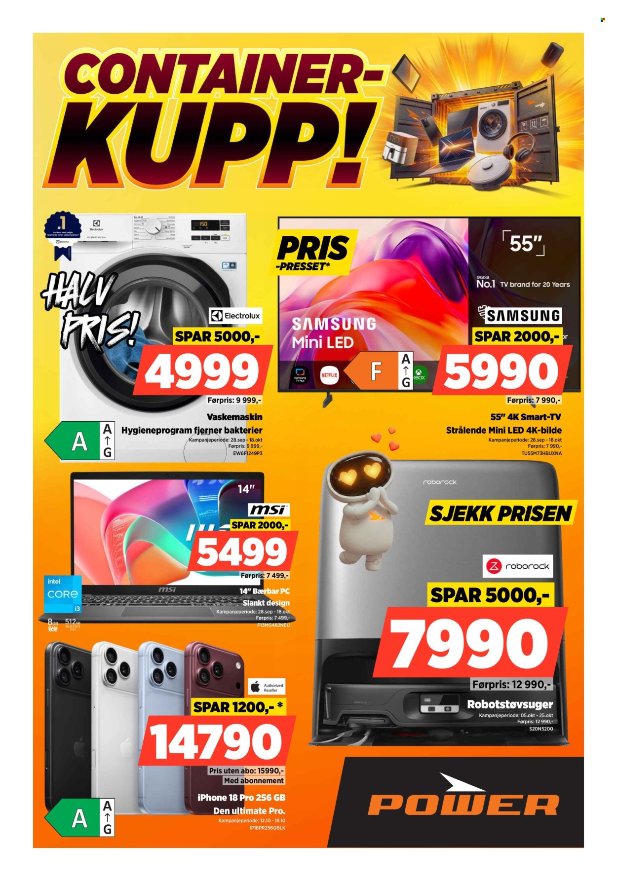 Kundeavis Power - 12.10.2026 - 18.10.2026. Side 1