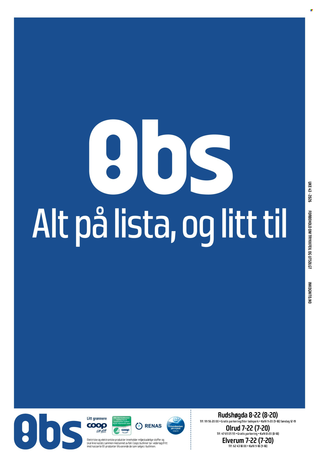 Kundeavis Coop Obs - 18.10.2026 - 24.10.2026. Side 29