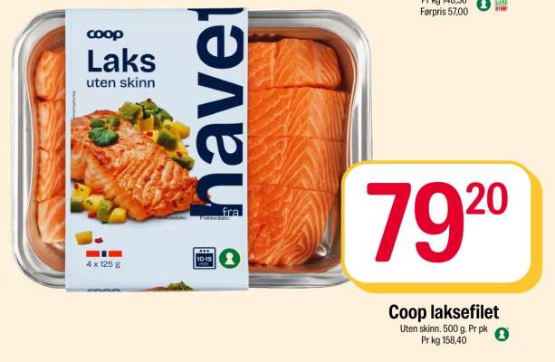 Coop laksefilet