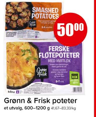 Grønn & Frisk poteter