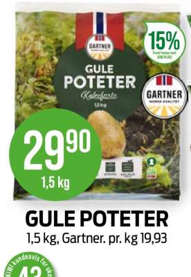 GULE POTETER