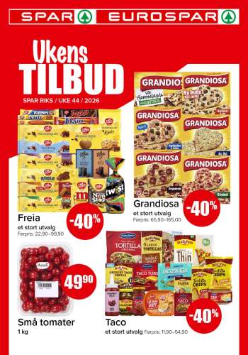Kundeavis SPAR - 26.10.2026 - 1.11.2026.