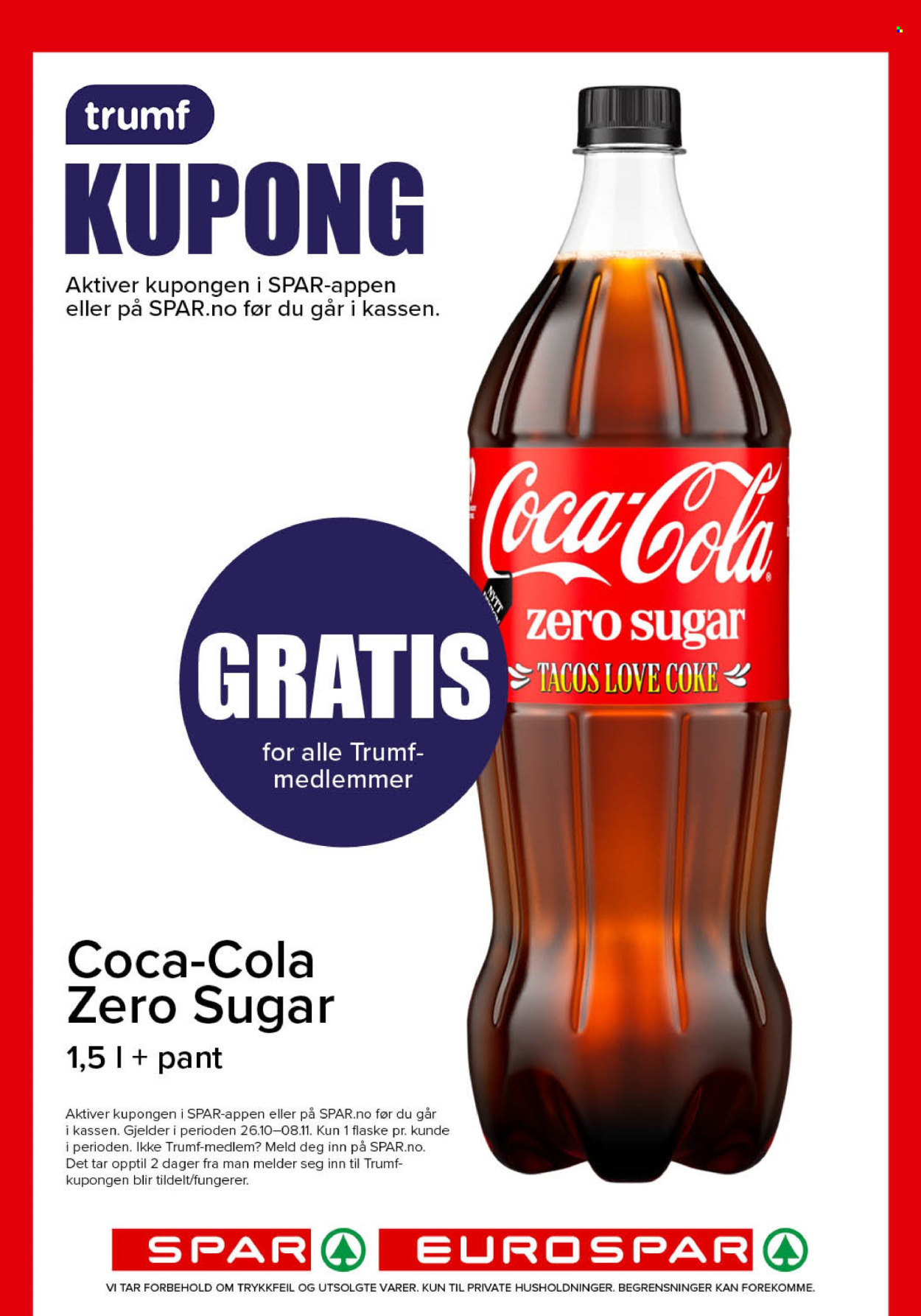 Kundeavis SPAR - 26.10.2026 - 1.11.2026. Side 10