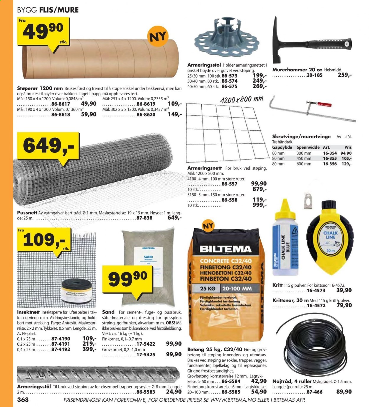 Biltema kundeavis 26.07.2020 - 21.02.2021 - side 368 Alle