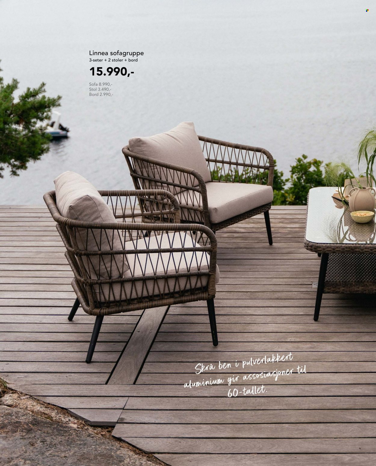 Kundeavis Hageland - Produkter fra tilbudsaviser - bord, stol, sofa. Side 32.