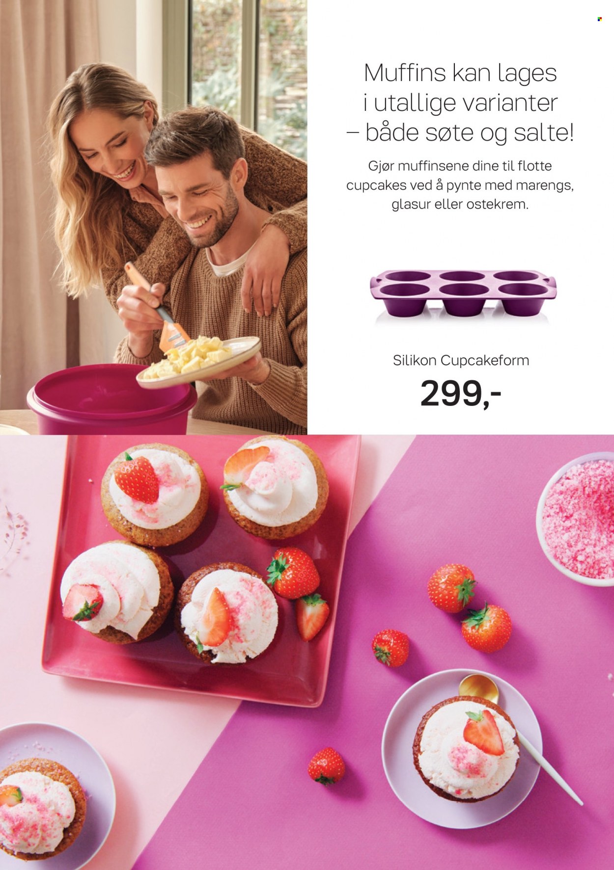 Kundeavis Tupperware - Produkter fra tilbudsaviser - marengs, muffins, cupcakes. Side 7.