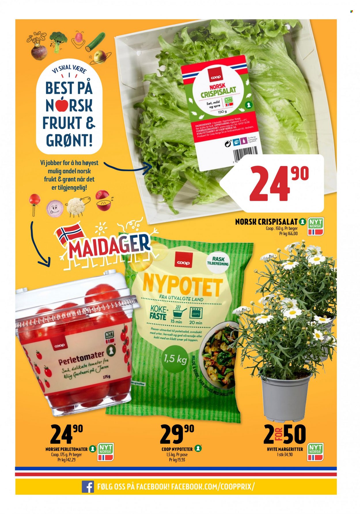 Kundeavis Coop Prix - 09.05.2022 - 22.05.2022 - Produkter fra tilbudsaviser - frukt, olivenolje, smør. Side 3.